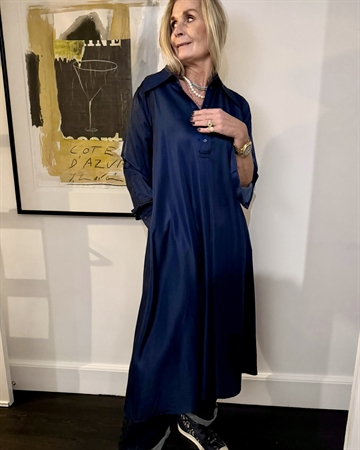 Depeche Clothing Cindy kjole 100338 - Midnight Blue